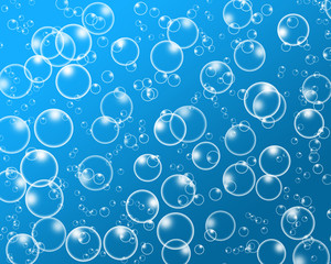 Air bubble background