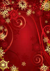 Christmas Snowflakes (vector or XXL jpeg image)