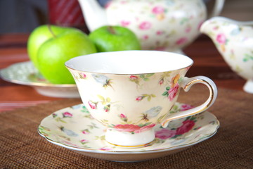 Beauty porcelain pottery