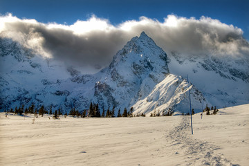 Winter in the Mountains
