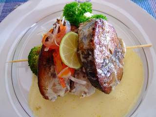 grilled fish