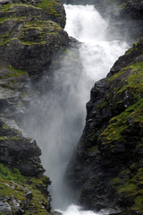 Wasserfall Stigfossen am Trollstigen