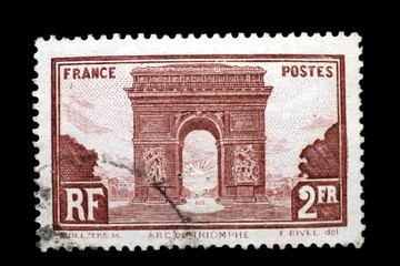 timbre - arc de triomphe - 1929-1932