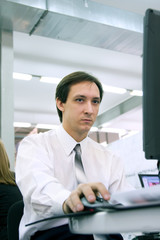 Fototapeta premium Office worker
