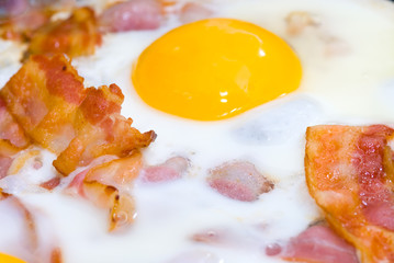 bacon and eggs