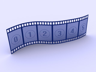 Fototapeta premium Strip film 2