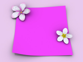 Pink paper