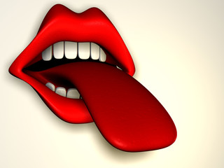 Open mouth