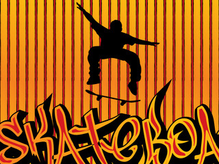 skater orange © Julydfg