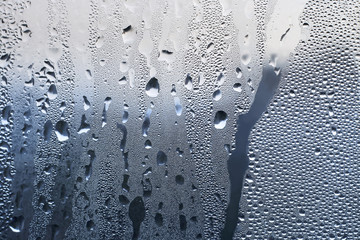 water drops on glass #3