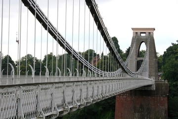 Clifton Suspension Bridge, Bristol - obrazy, fototapety, plakaty