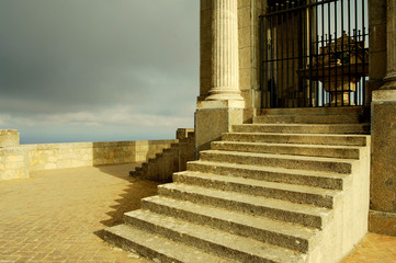 Ermita de Sant Salvador    Treppe