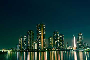Obraz premium night city