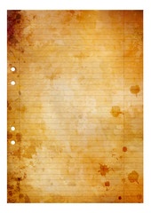 grunge note