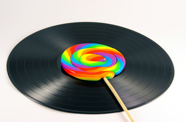 candy and record