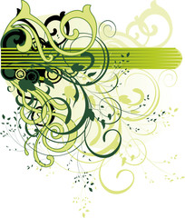 floral background - vector