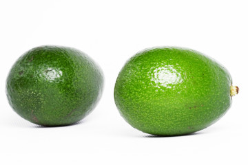Avocado isolated on white