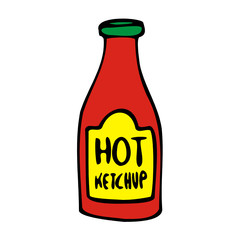 Fototapeta na wymiar ketchup