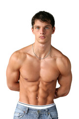 Fototapeta premium Sexy Muscular Man