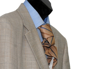 Suit detail on shop mannequins
