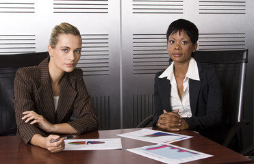 Two female business (blond)