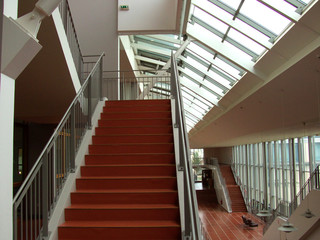 Escaliers, Espace intérieur, Lyon, France