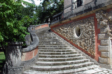 Garden Staircase in Old Miami Estate