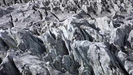 Caucasian glacier.