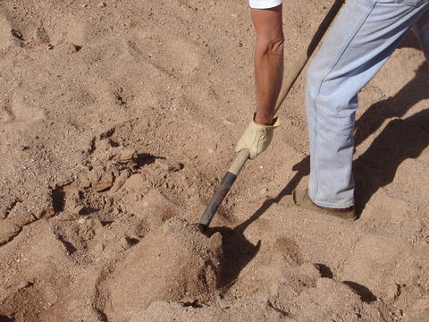 Shoveling Sand