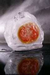 Frozenned grapefruit