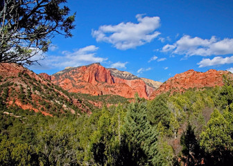 CLOUDS OVER MOUNTAINS