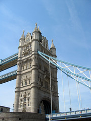 Fototapeta na wymiar Tower Bridge of London