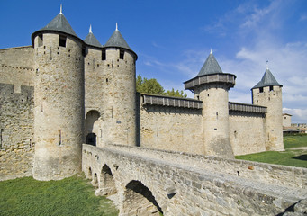 Fototapeta na wymiar Carcassonne III
