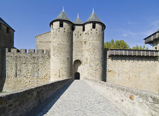 Fototapeta na wymiar Carcassonne IV