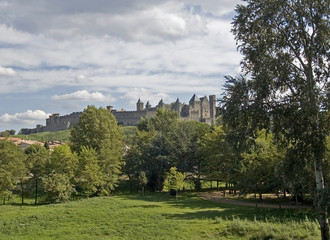 Fototapeta na wymiar Carcassonne VIII
