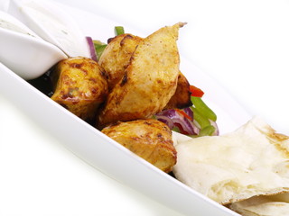 indisches hühnchen tikka