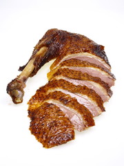geröstete gänsbrust