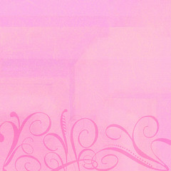 Background Pink With Swirlies