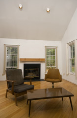 great room in condo empty