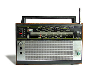 Old soviet radio receiver