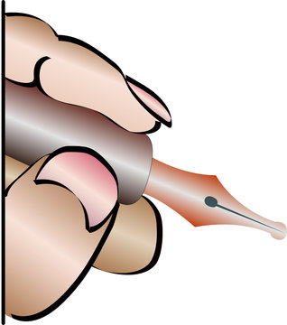 a0007 - Ecriture manuelle, signature