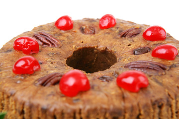 Christmas Cake Closeup