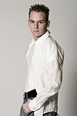 Obraz premium Boy in the studio