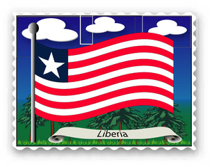 Briefmarke Liberia