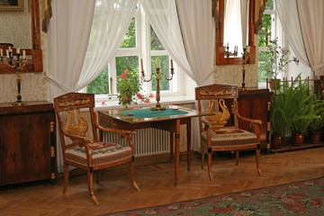 Interior of a drawing room