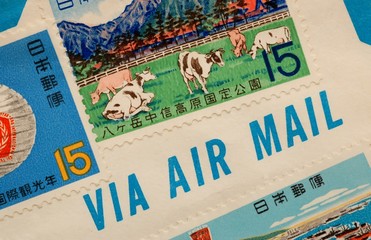 Air Mail - obrazy, fototapety, plakaty