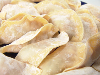 Wontons Dumplings Asian Food