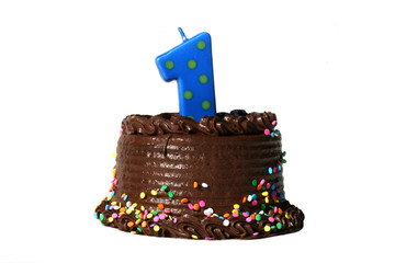 Birthday Cake - One