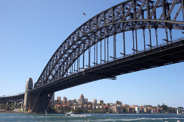 Naklejka premium Syney Harbour Bridge
