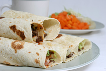 Beef wraps